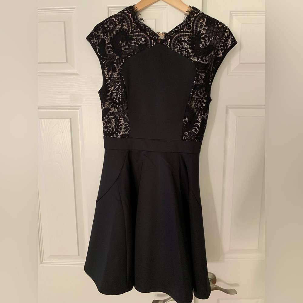 Ted Baker London Black Lace Dress
